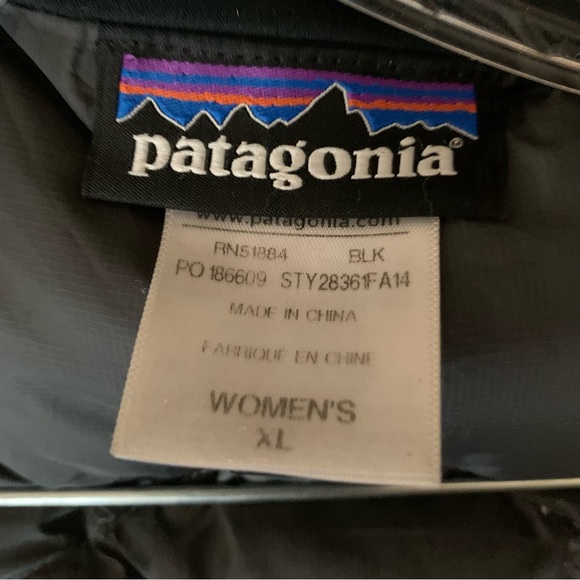 Patagonia h2 no. down and feather quilted inside mid length nylon winter jacket - Picture 3 of 16